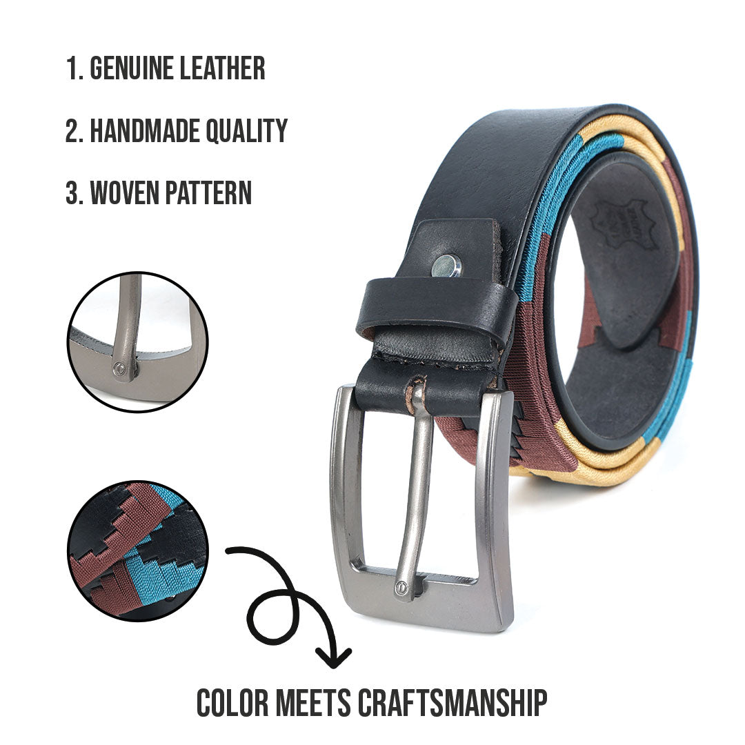 Handmade Leather Polo Belt for Men & Women | Gaucho Style Boho Accessory