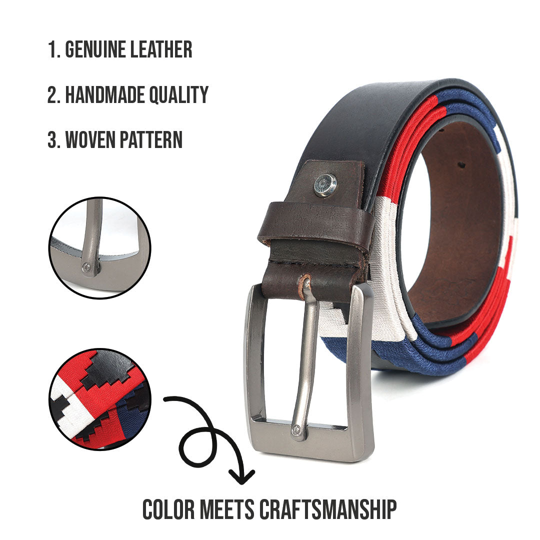 Handmade Leather Polo Belt for Men & Women | Gaucho Style Boho Accessory