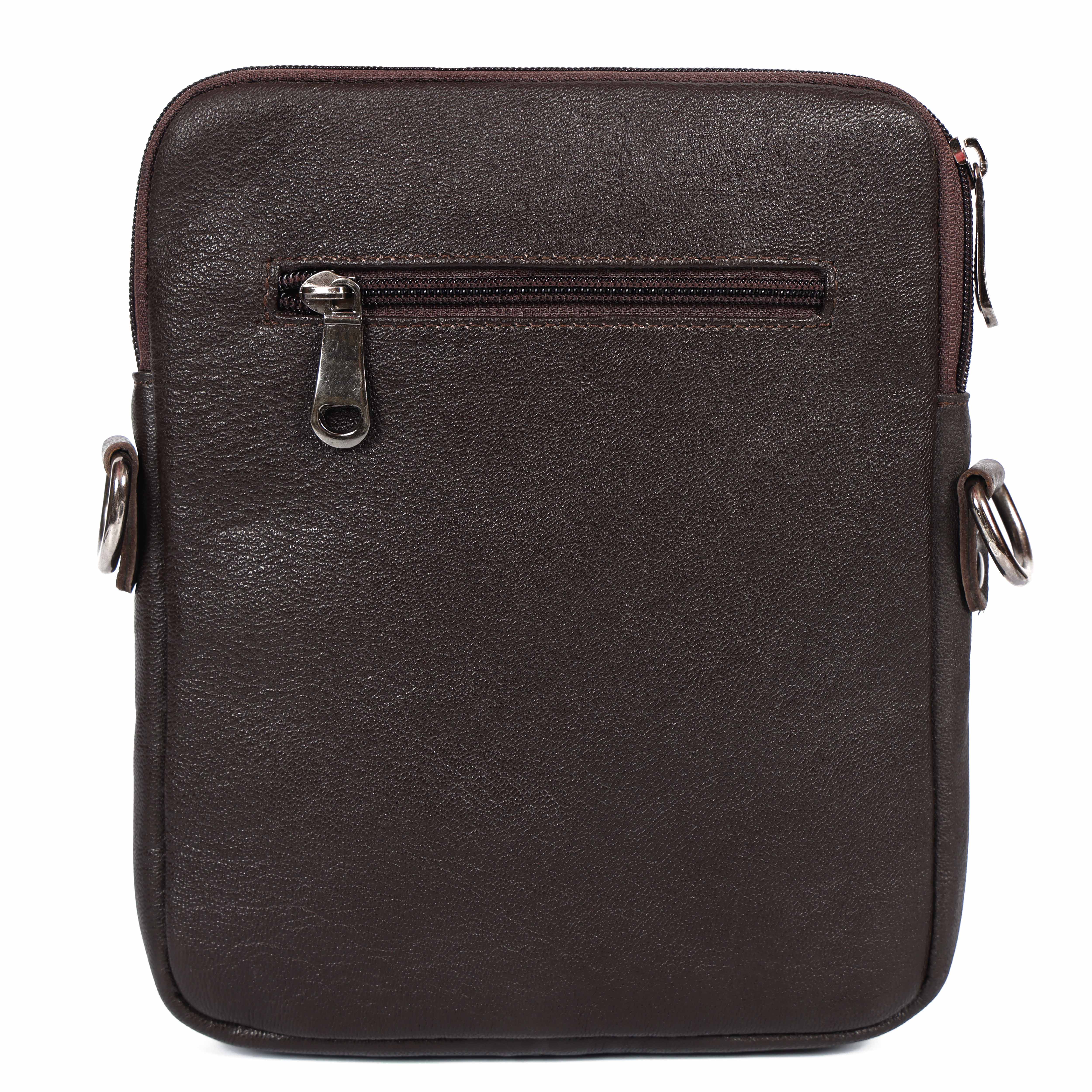 Handmade Leather Crossbody Sling Bag – Genuine  Leather Purse for Men & Women