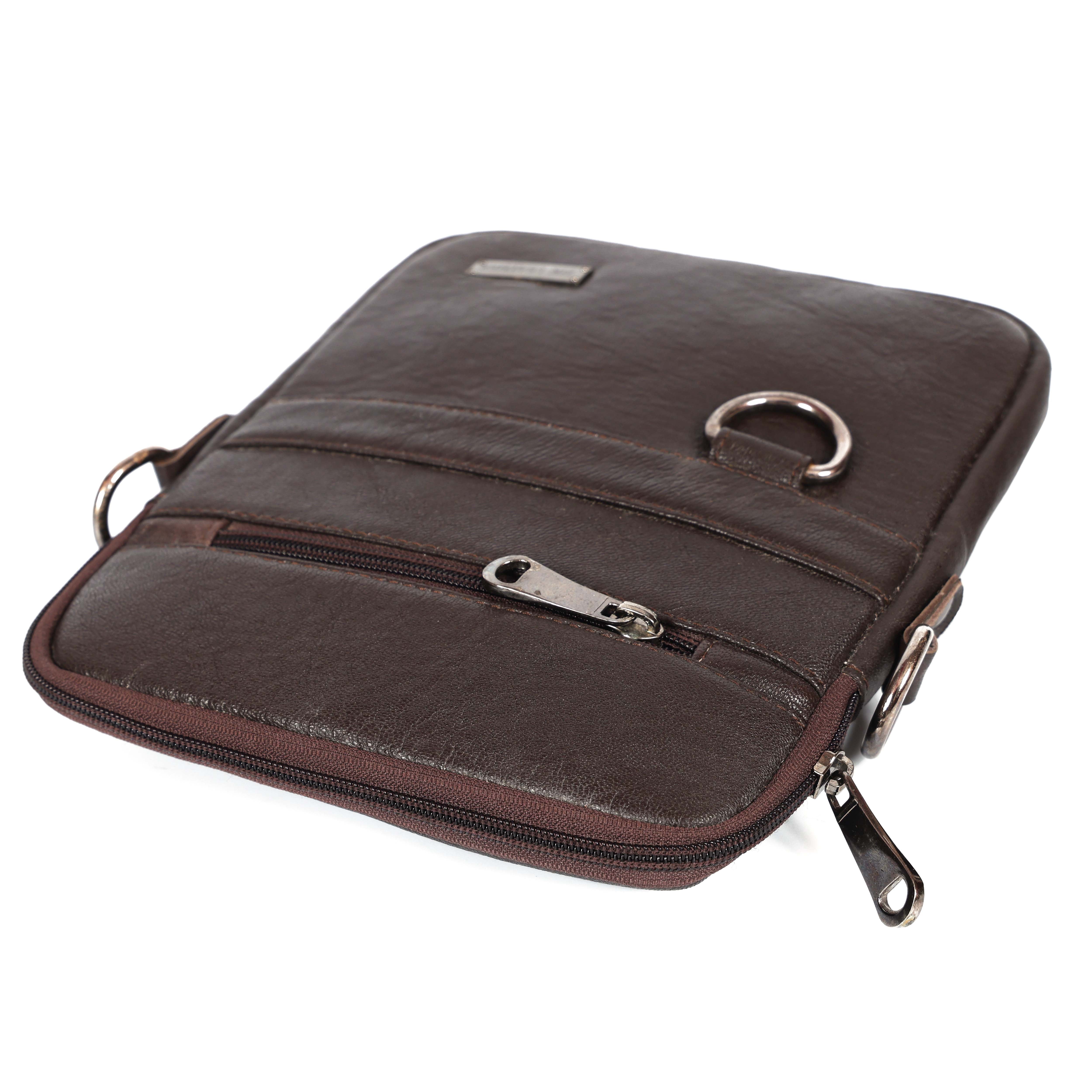 Handmade Leather Crossbody Sling Bag – Genuine  Leather Purse for Men & Women