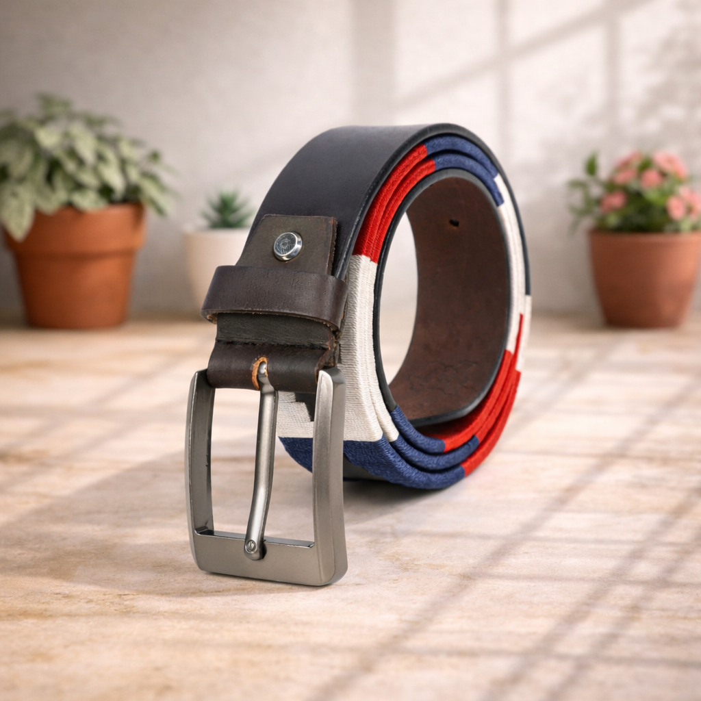 Unisex Genuine Leather Polo Belt Premium Multi-Color Designer Belt Stylish Casual & Formal Waist Belt