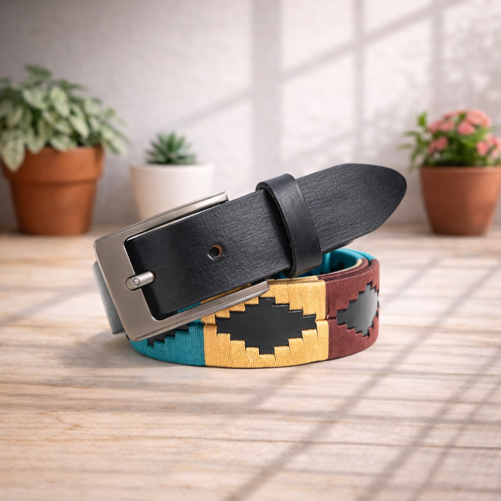Unisex Genuine Leather Polo Belt Premium Multi-Color Designer Belt Stylish Casual & Formal Waist Belt