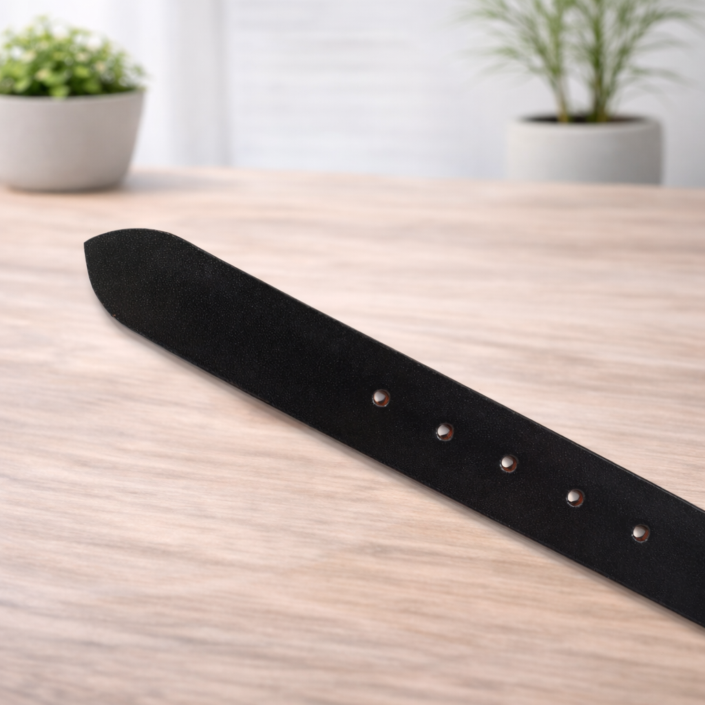 Unisex Premium Genuine Leather Belt Classic Stylish Waist Belt Durable Formal & Casual Designer Belt