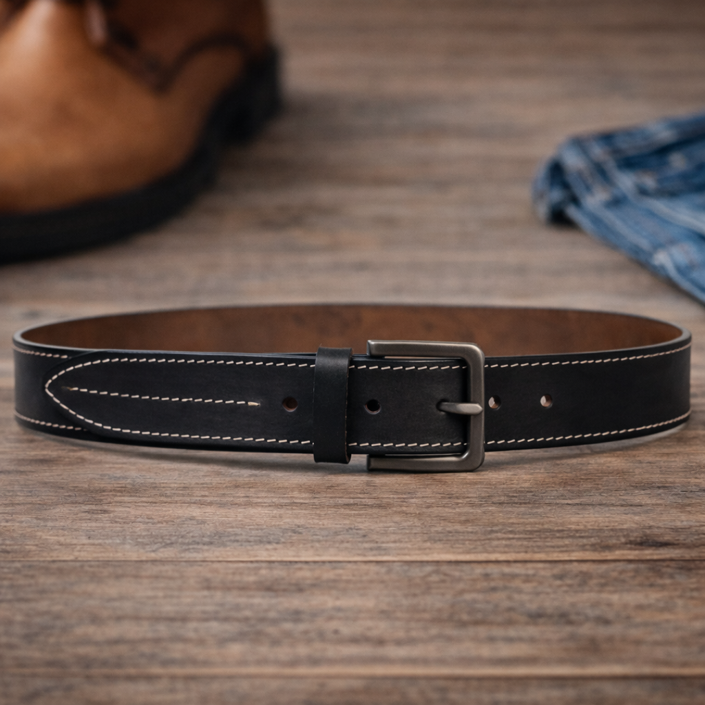 Unisex Premium Genuine Leather Belt Classic Stylish Waist Belt Durable Formal & Casual Designer Belt