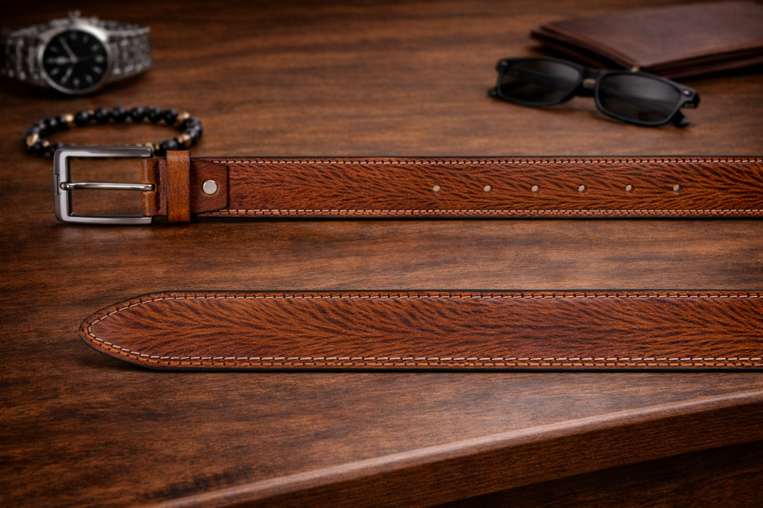 Unisex Premium Genuine Leather Belt Classic Stylish Waist Belt Durable Formal & Casual Designer Belt