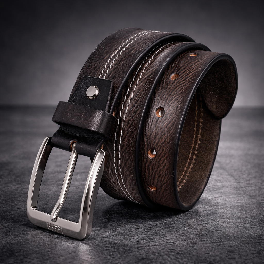 Unisex Premium Genuine Leather Belt Classic Stylish Waist Belt Durable Formal & Casual Designer Belt