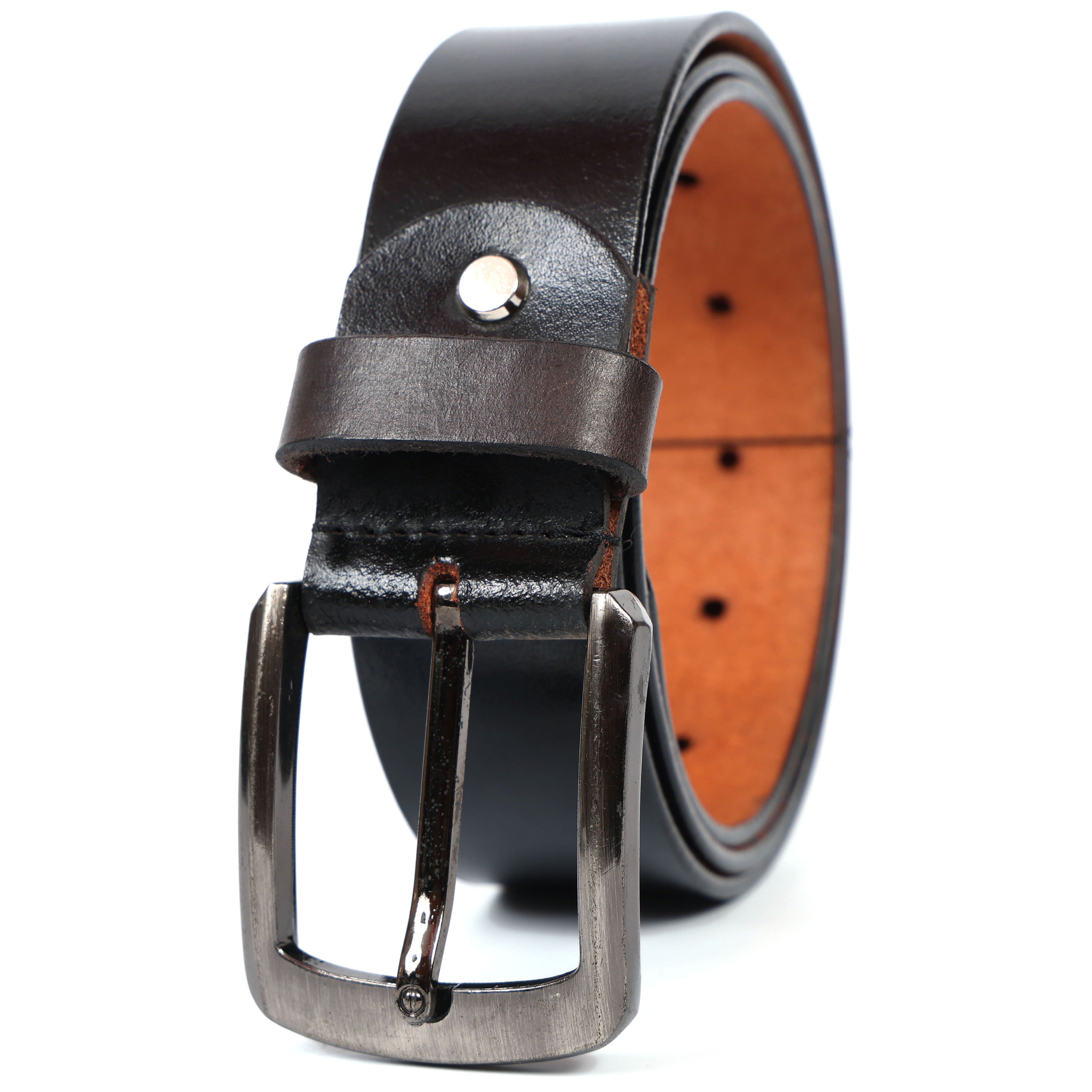 Unisex Premium Genuine Leather Belt Classic Stylish Waist Belt Durable Formal & Casual Designer Belt