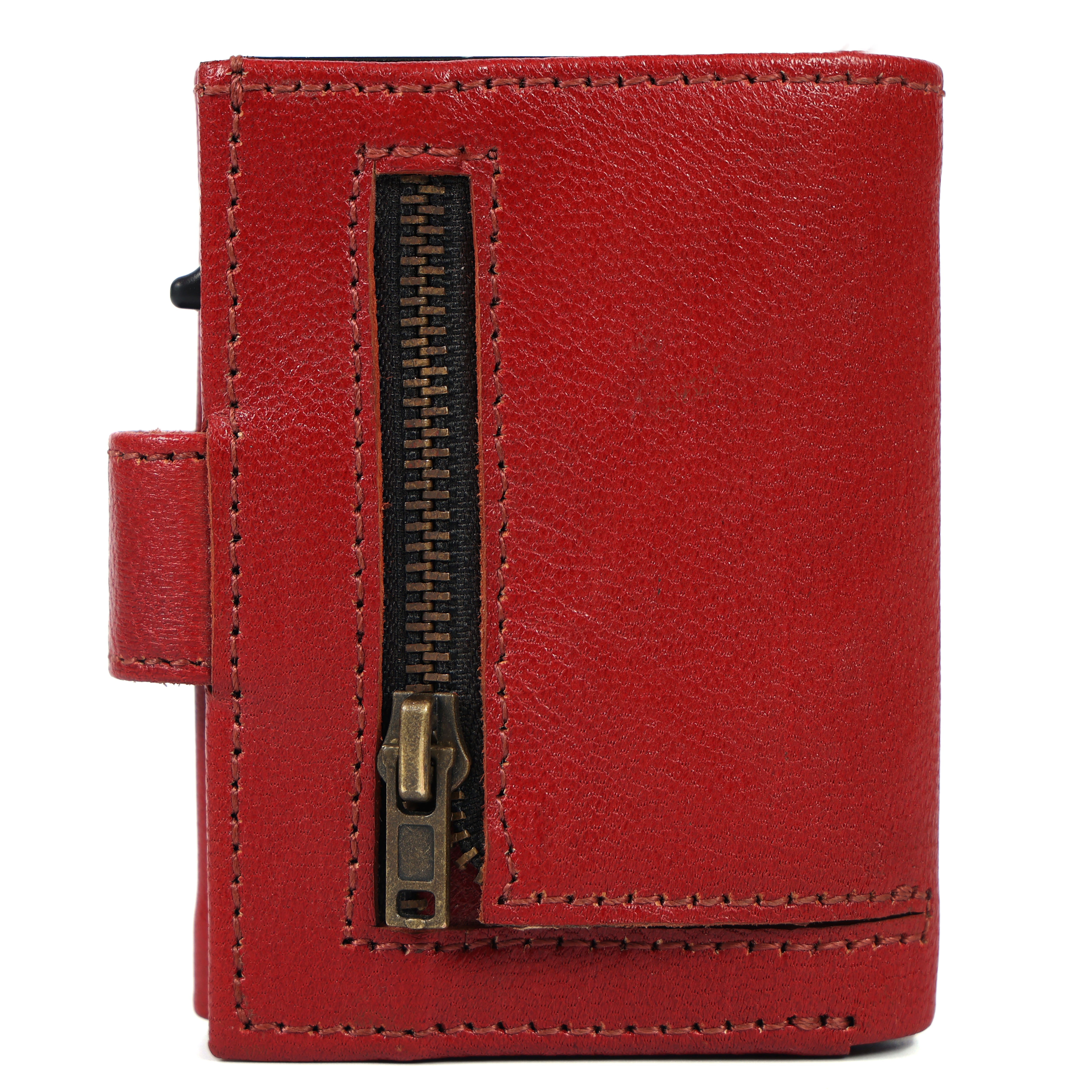 Premium Leather RFID Popup Card Holder Wallet – Secure & Stylish