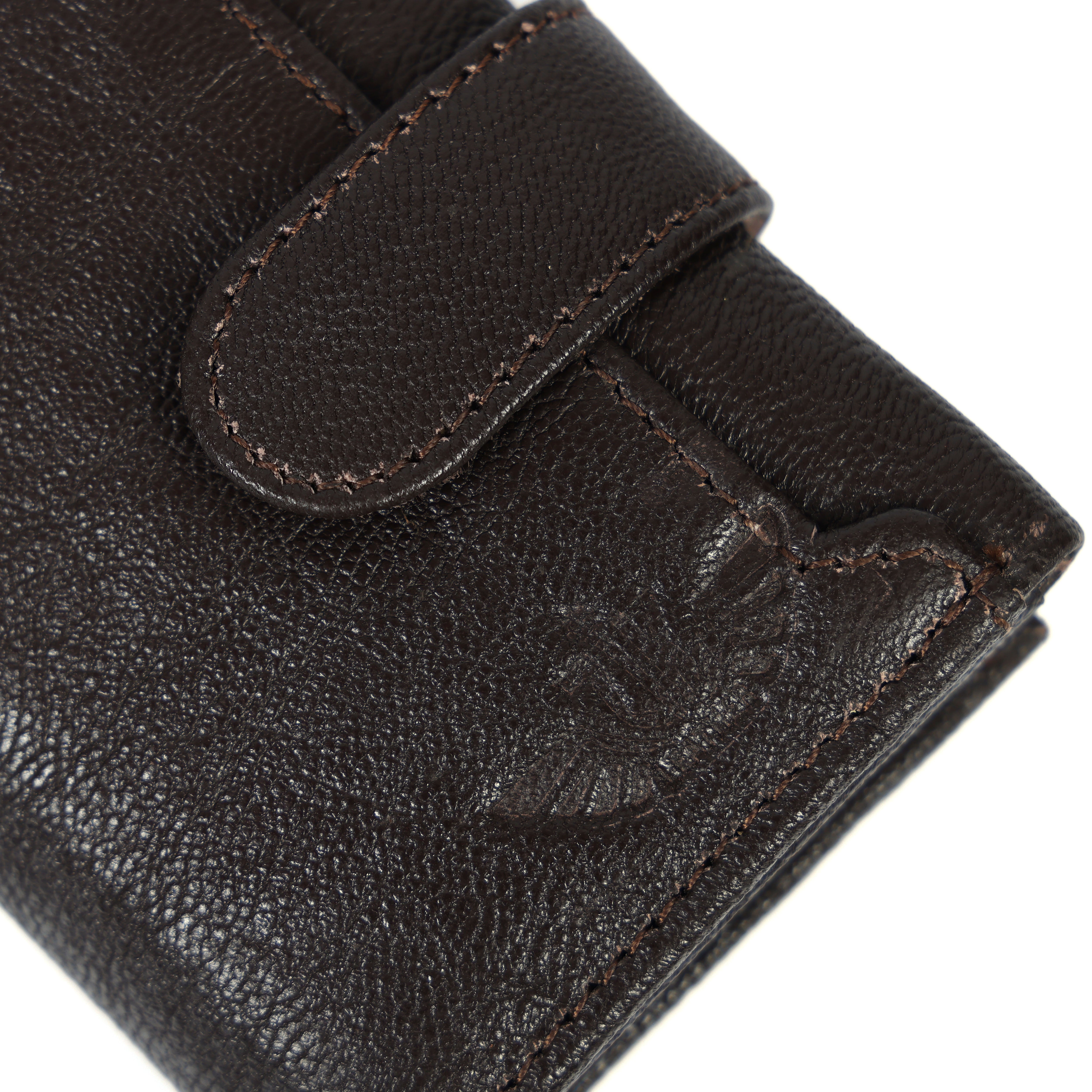 RFID Blocking Leather Card Holder – Quick Access Popup Wallet