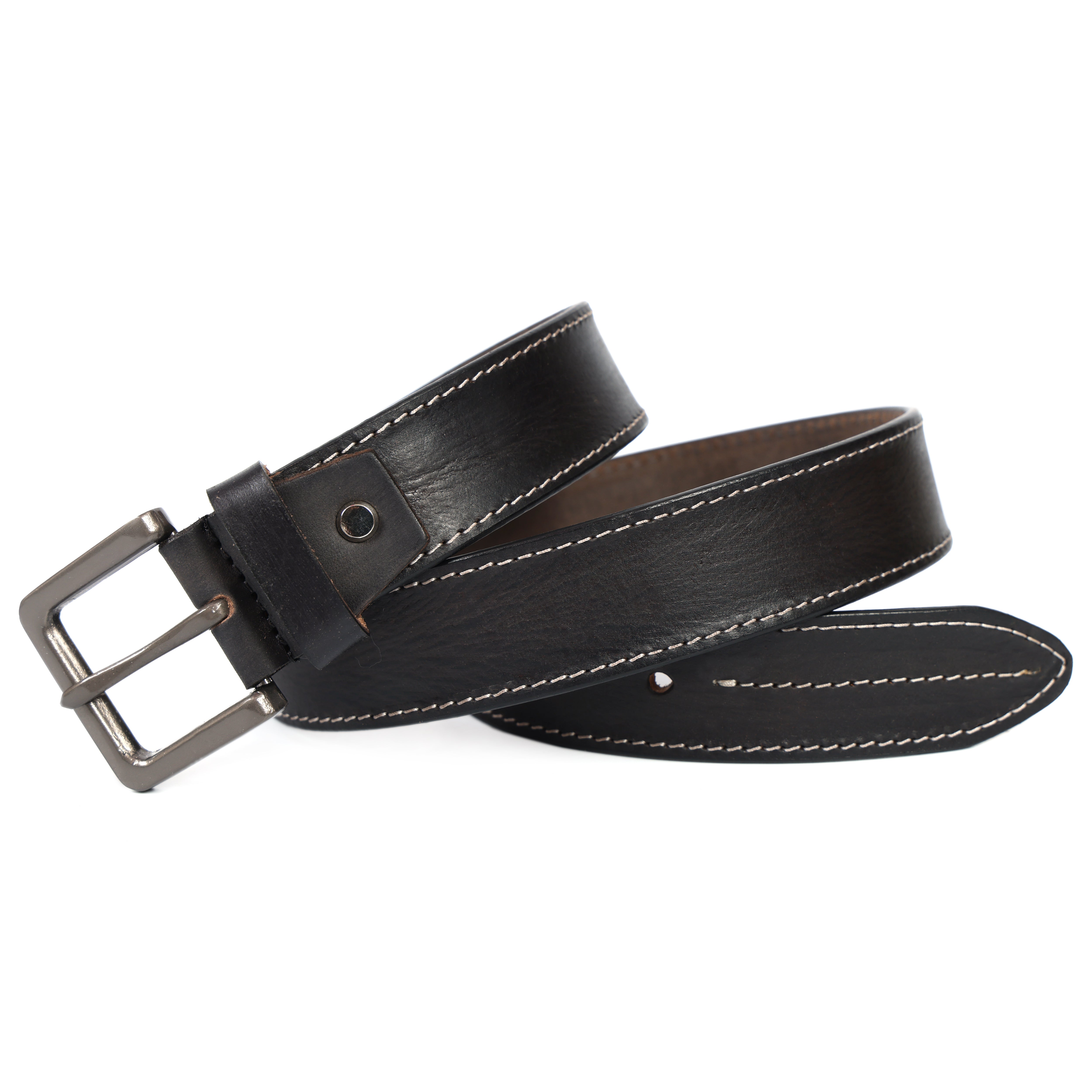 Unisex Premium Genuine Leather Belt Classic Stylish Waist Belt Durable Formal & Casual Designer Belt