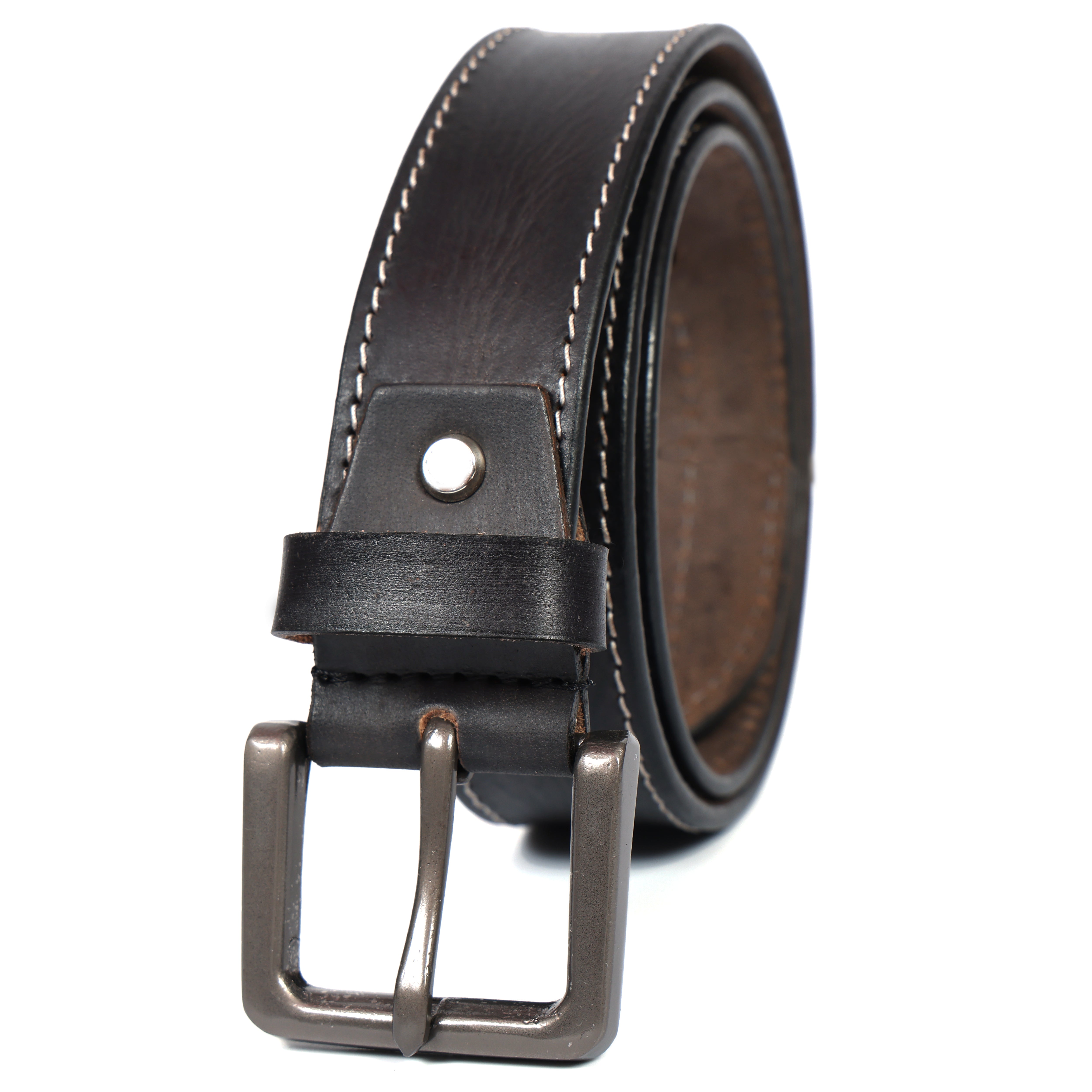 Unisex Premium Genuine Leather Belt Classic Stylish Waist Belt Durable Formal & Casual Designer Belt