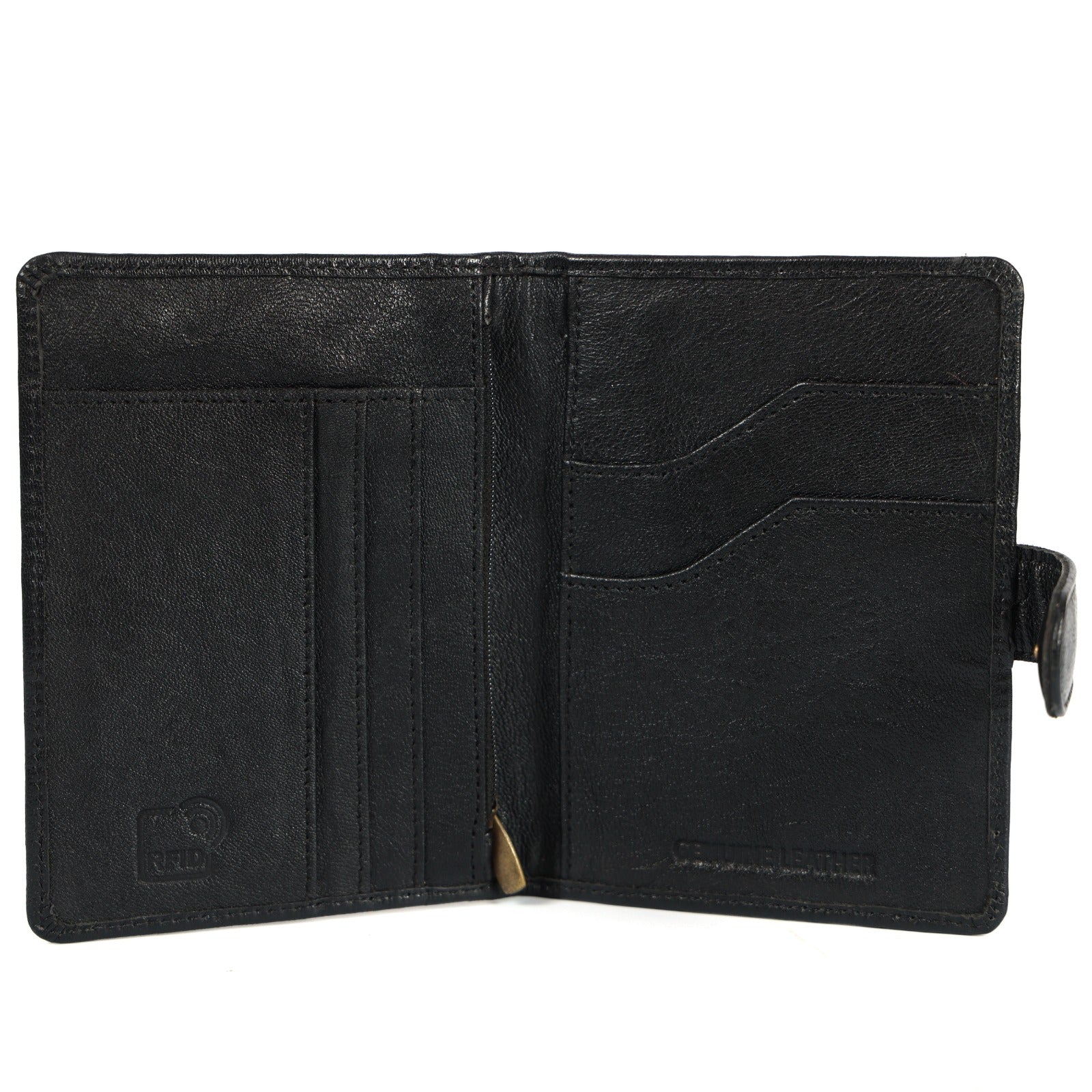 Handmade Leather Passport Holder – Genuine Leather  Travel Wallet for Men & Women