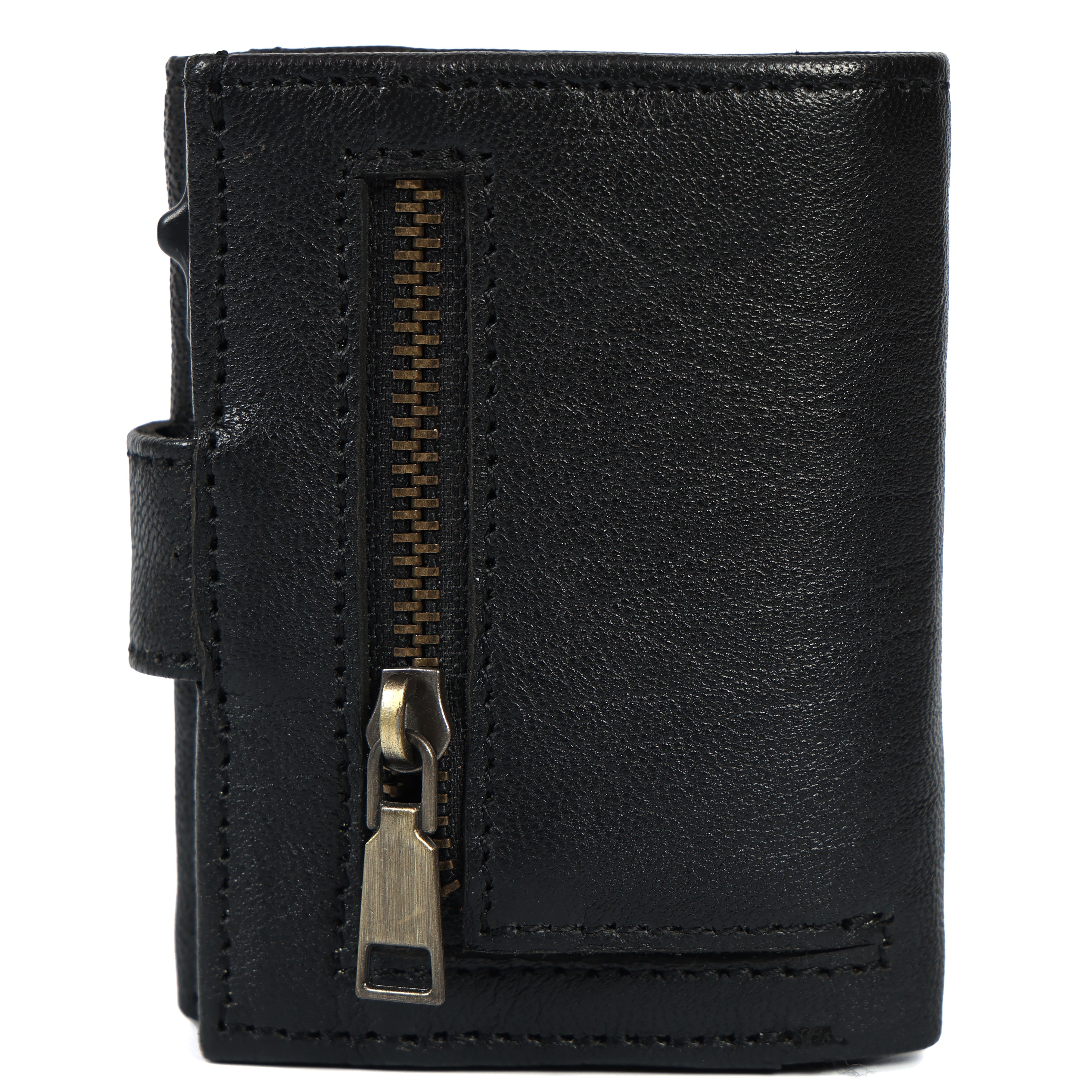 Premium Leather RFID Popup Card Holder Wallet – Secure & Stylish